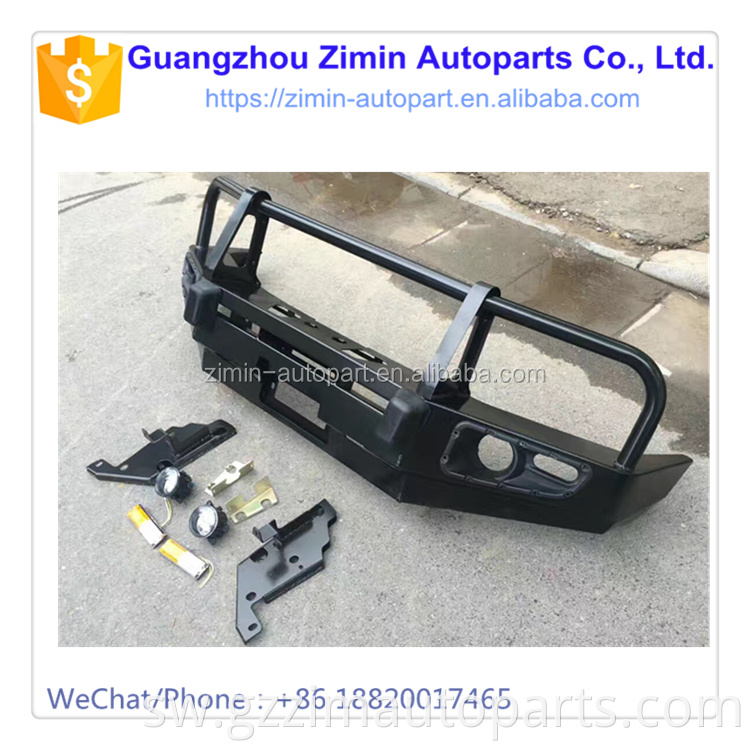 Chuma cha pua chromed mbele kulinda bumper bumper kwa doria y61 mbele bumper